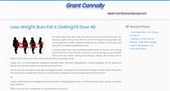 Desktop Screenshot of grantconnolly.com